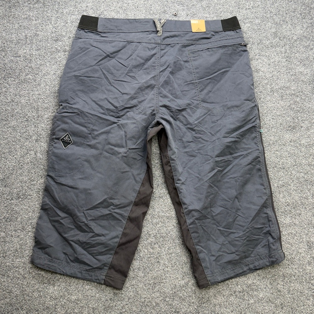 Prana men's coal passage kicker pants size large charcoal Grey outdoors - Picture 7 of 8